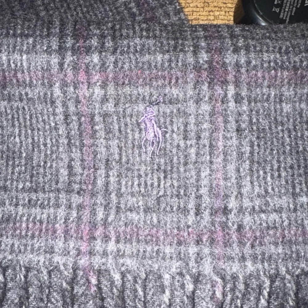 Polo by Ralph Lauren Scarf I Dark Gray I Pony Embroidery